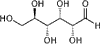 Chemical structure of open-chain glucose. From the Wiki Commons.