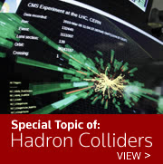 View the Special Topic of Hadron Colliders from ScienceWatch.com.