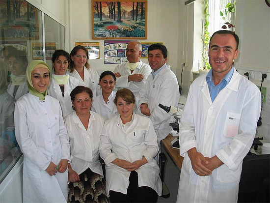 Study team at Special Treatment Institution, Baku, Azerbaijan.